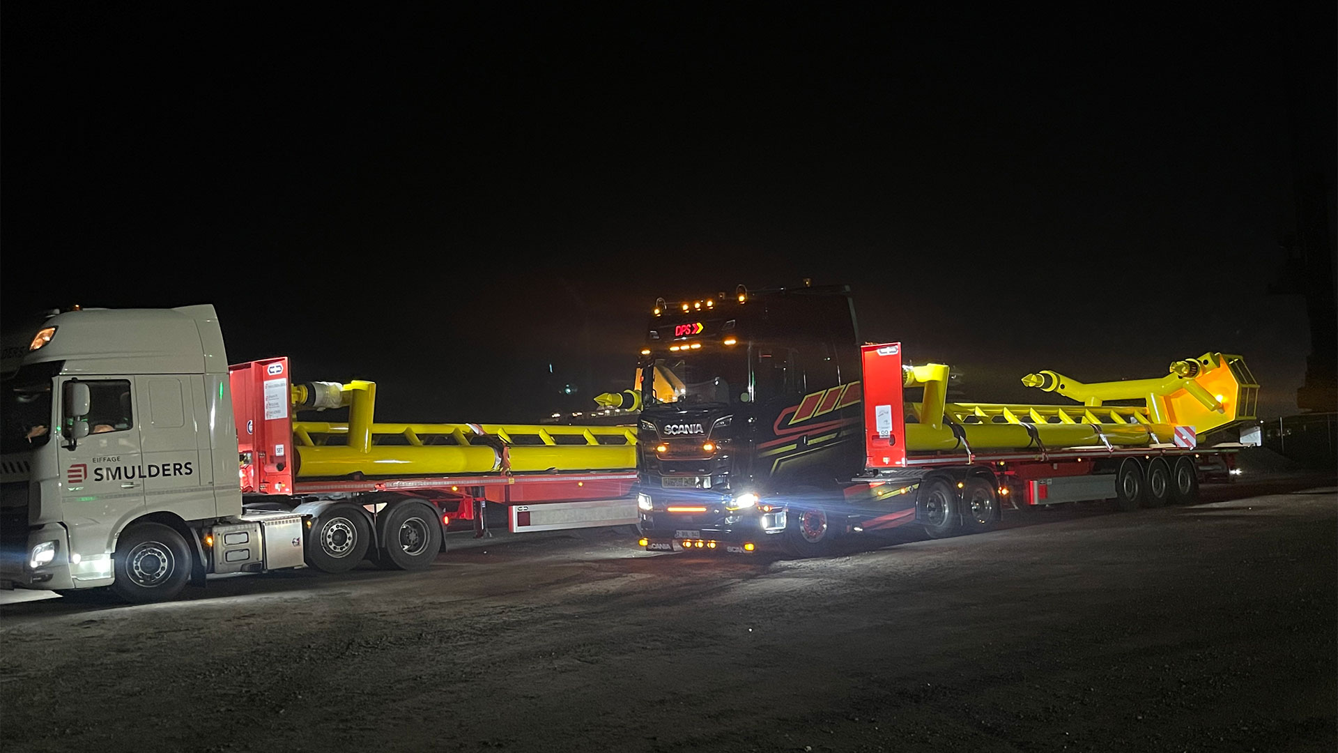 Bouwkraan naar de Eemshaven