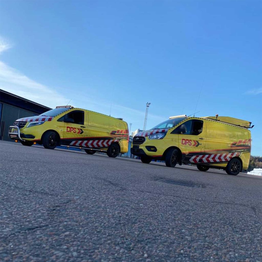 Daems Pilot Service - Windmolen vleugels dwars door Zweden